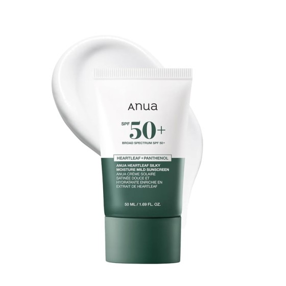 Anua Heartleaf Silky Moisture Mild Sunscreen-50ml